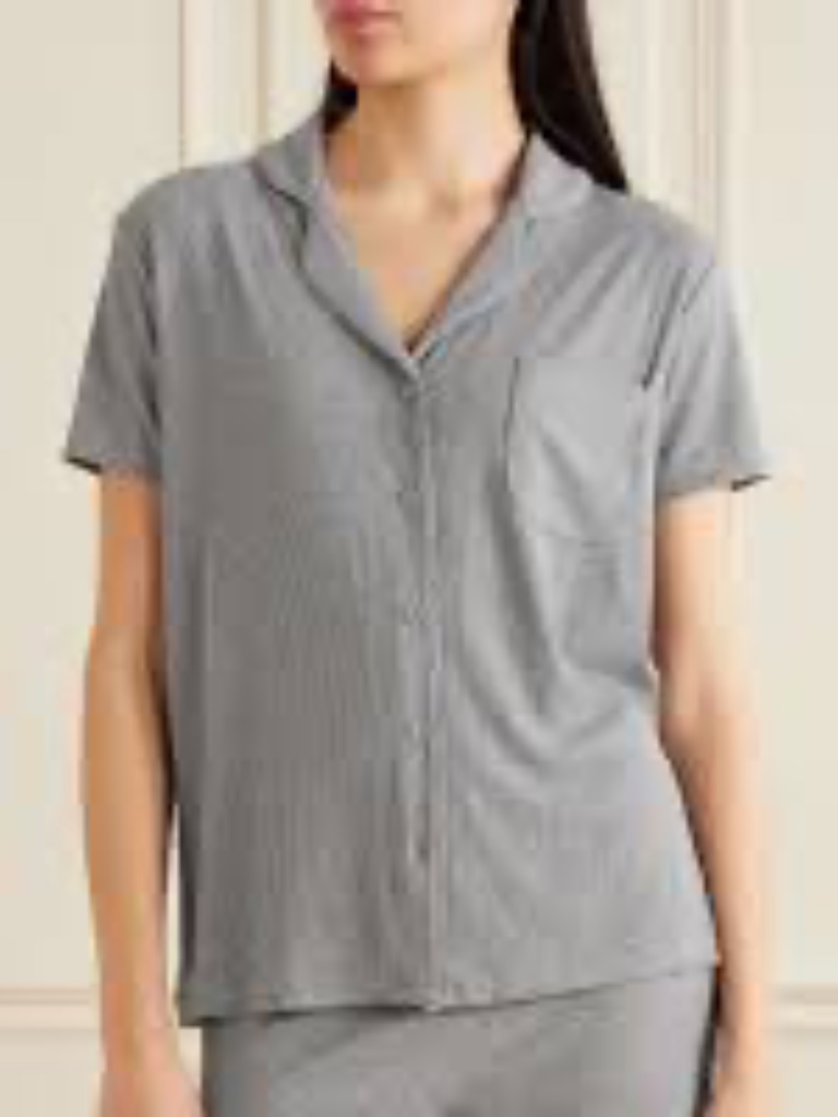 Skims Soft Lounge Short Sleep Top - Size Large - Nwt